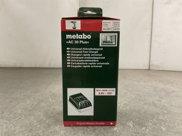 2x Metabo AC 30 Plus acculader – foto 6 – kavel bij XL Auctions