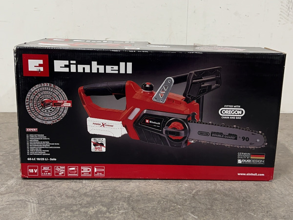 Einhell accu kettingzaag 18V body GE-LC 18/25 Li-Solo – foto 2 – kavel bij XL Auctions