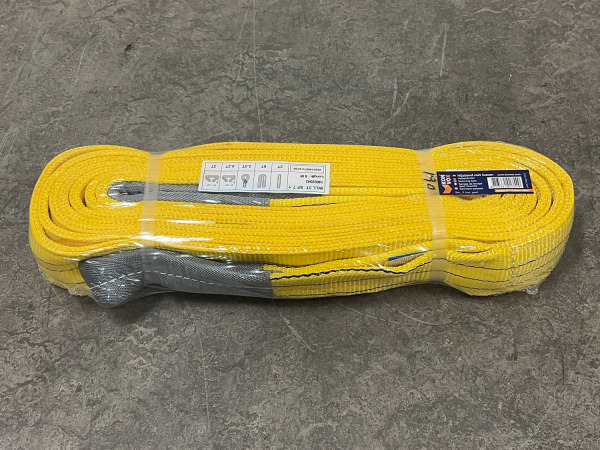 2x Konvox Hijsband Geel 3 Ton - 8m
