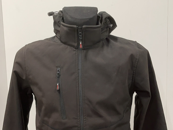 M Wear jas 6100 softshell zwart S – foto 2 – kavel bij XL Auctions