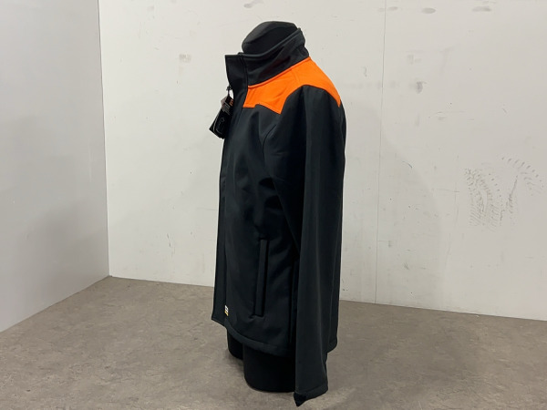 Tricorp softshell jas maat L zwart/oranje – foto 4 – kavel bij XL Auctions