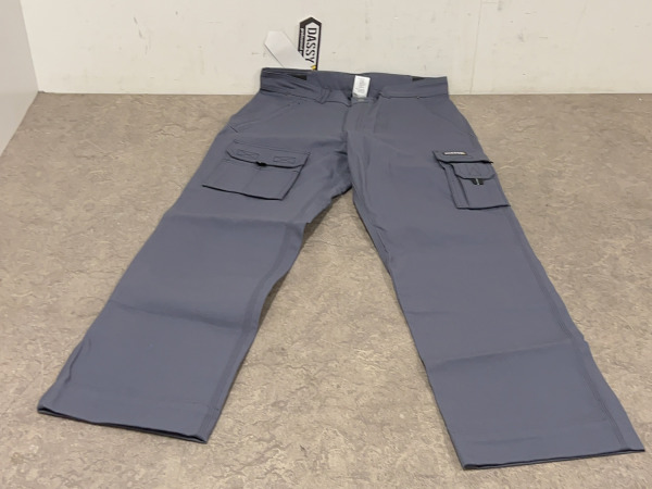 2x Dassy werkbroek maat 52 Kingston grijs – foto 2 – kavel bij XL Auctions