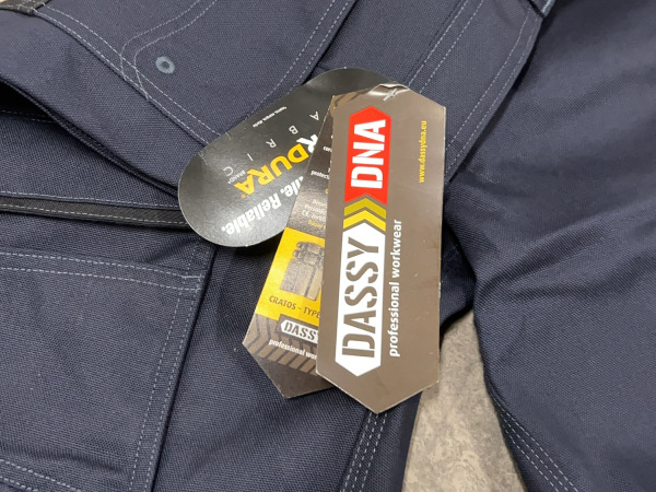 Dassy werkbroek maat 48 Bond blauw – foto 4 – kavel bij XL Auctions