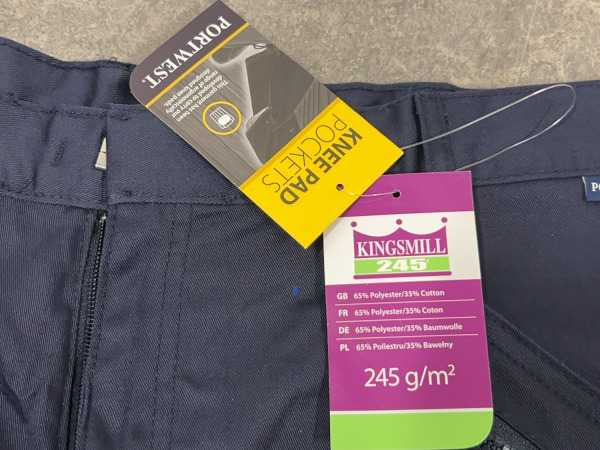 2x Portwest werkbroek maat 42 Action navy – foto 5 – kavel bij XL Auctions