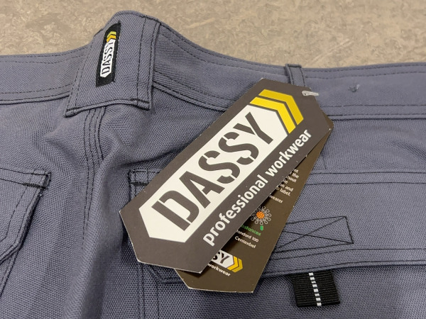 2x Dassy werkbroek maat 52 Kingston grijs – foto 5 – kavel bij XL Auctions