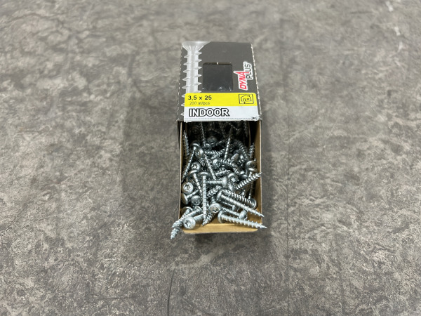 10x Dynaplus unischroef ø3,5x25mm 200-pack – kavel bij XL Auctions