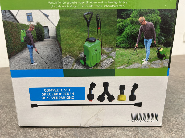 BSI batterijdrukspuit 16L met trolley – foto 6 – kavel bij XL Auctions