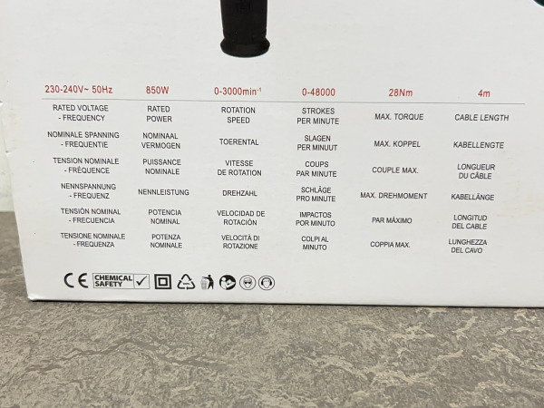 Powerplus klopboormachine POWP2030 850W – foto 5 – kavel bij XL Auctions