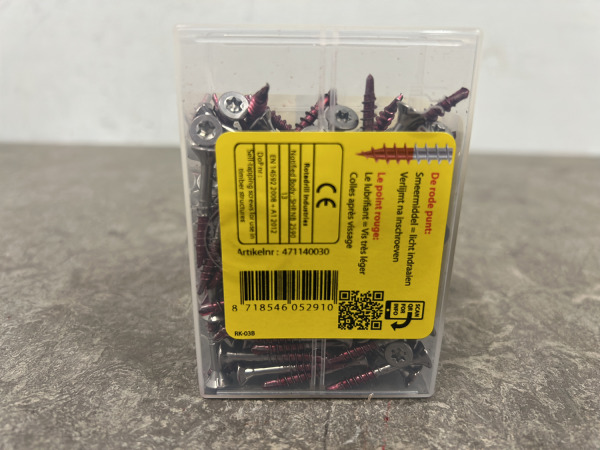 8x Rotadrill hardhoutschroef ø4×30mm RVS-410 TX20 200-delig – foto 5 – kavel bij XL Auctions