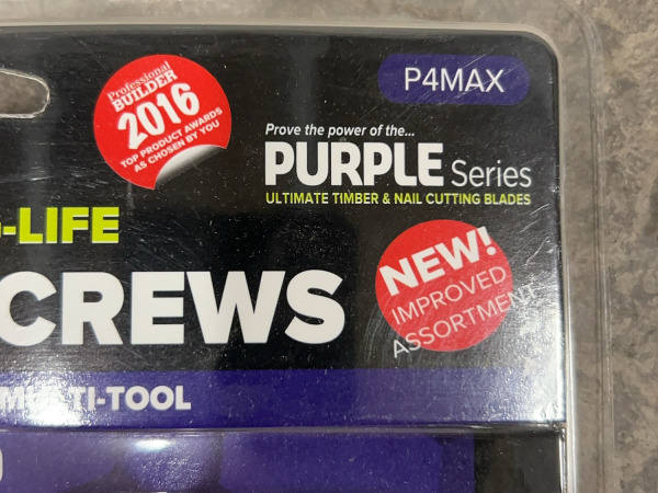Smart multitool-zaagbladenset 4-pack Purple – foto 4 – kavel bij XL Auctions