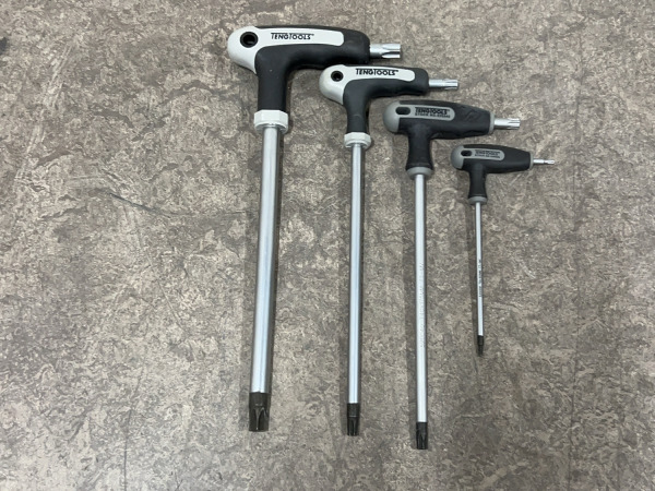 TengTools schroevendraaierset T-greep 11-delig – foto 4 – kavel bij XL Auctions