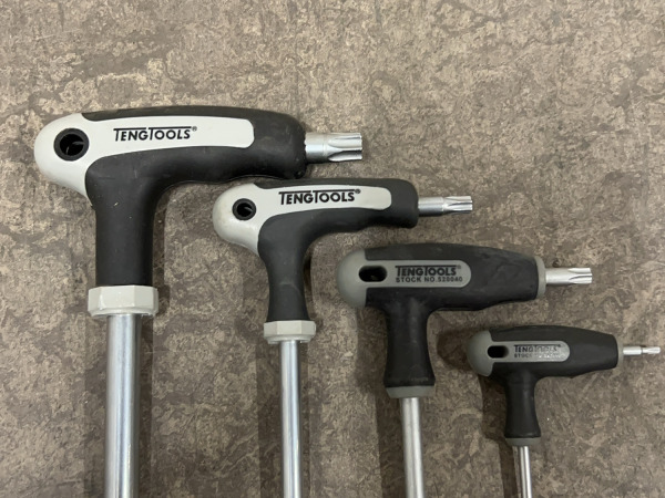 TengTools schroevendraaierset T-greep 11-delig – foto 5 – kavel bij XL Auctions