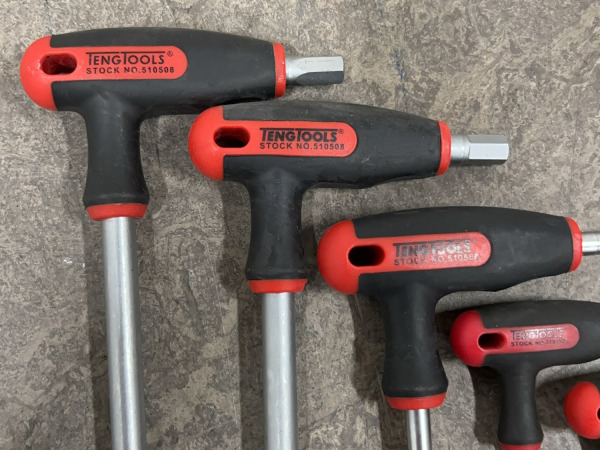 TengTools schroevendraaierset T-greep 11-delig – foto 7 – kavel bij XL Auctions