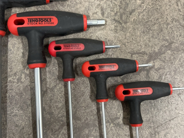 TengTools schroevendraaierset T-greep 11-delig – foto 8 – kavel bij XL Auctions