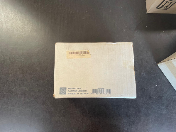Aluminium Leinagels 3,0 x 50 mm – 2 kg – kavel bij XL Auctions