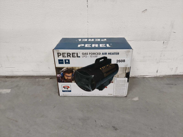 Perel ventilator / heteluchtkanon op gas LPG 10kW – foto 5 – kavel bij XL Auctions