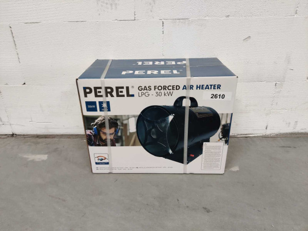 Perel heteluchtkanon op gas LPG 30kW – foto 5 – kavel bij XL Auctions