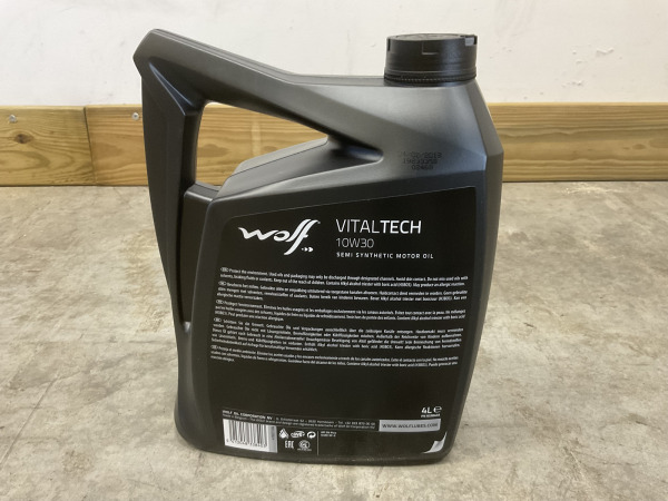 4x Wolf motorolie semi-synthetisch 10W-30 4L – foto 5 – kavel bij XL Auctions