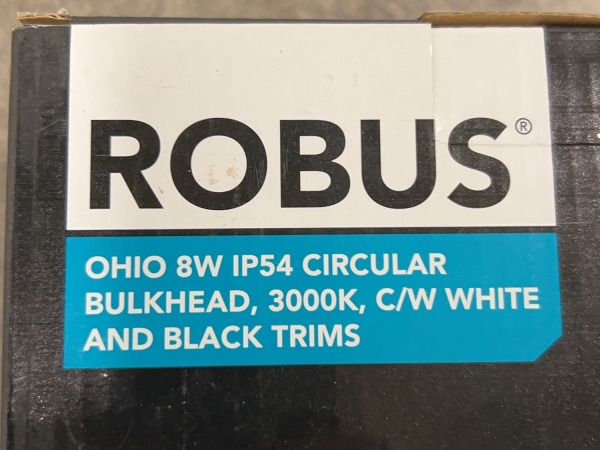 6x Robus schout rond 8W 3000K Ohio – foto 4 – kavel bij XL Auctions
