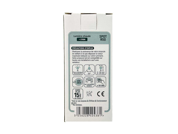 60x U-LED spot E14 Energetic – foto 3 – kavel bij XL Auctions