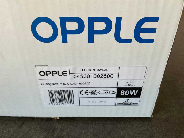 Opple halstraler LEDHighbay DALI2 80W ø341mm – foto 3 – kavel bij XL Auctions