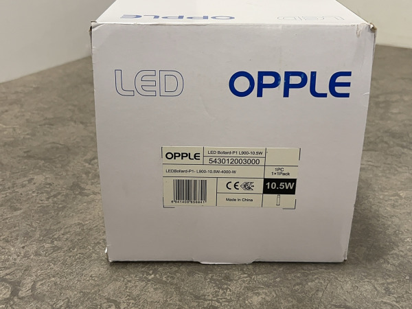4x Opple tuinarmatuur 90cm Bollard LED 10,5W 4000K IP65 – foto 5 – kavel bij XL Auctions