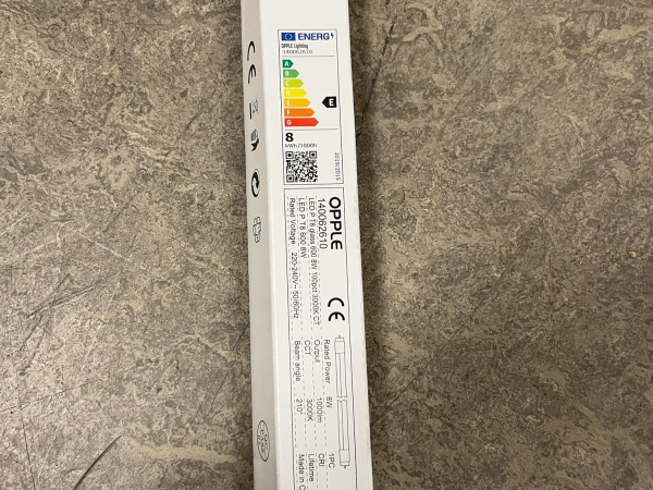 6x Opple LED-buis 3000K Performer 600 T8 8W – foto 4 – kavel bij XL Auctions