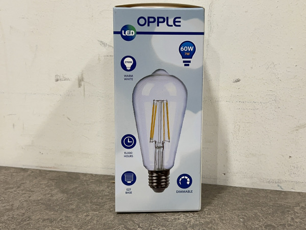 10x Opple gloeilamp helder Led Fila E27 7W 2700K – foto 5 – kavel bij XL Auctions