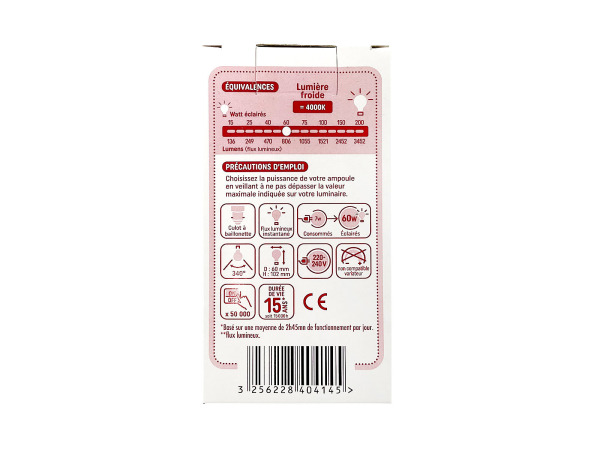 48x U LED-lamp B22 4000K – foto 3 – kavel bij XL Auctions
