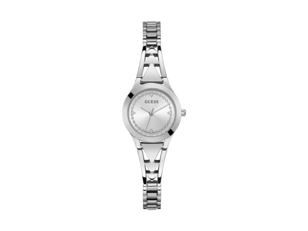 Guess horloge dames zilverkleurig GW0609L1