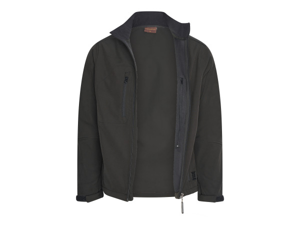Cappuccino Italia Softshell Zip Jacket Zwart - XXL – foto 3 – kavel bij XL Auctions