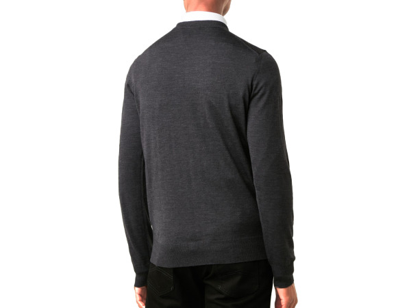 Cappuccino Italia Mock Pullover Antraciet - L – foto 3 – kavel bij XL Auctions