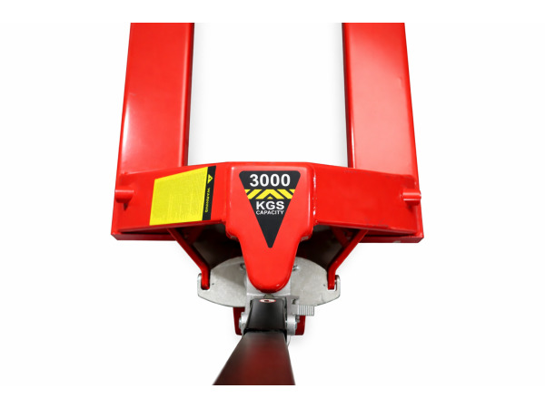 Pompwagen / Palletwagen - Max. 3000kg - Rood - Voor industri – foto 3 – kavel bij XL Auctions