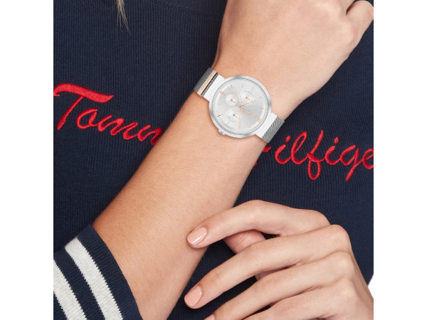 Tommy Hilfiger Horloge Lidia Zilver 40mm – foto 5 – kavel bij XL Auctions