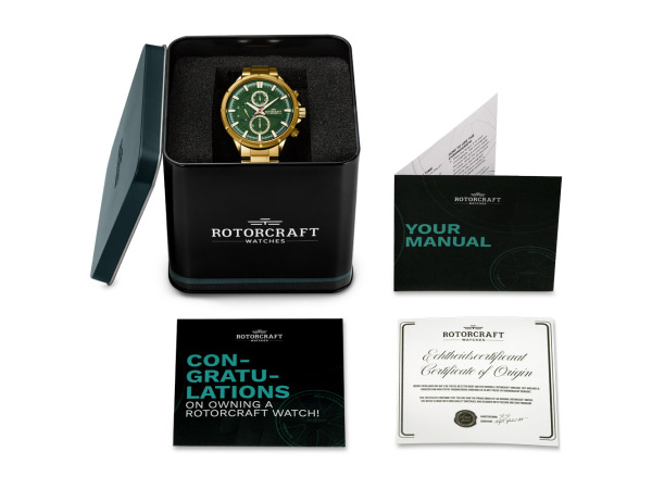 Rotorcraft horloge Gear RC2904 heren goud – foto 9 – kavel bij XL Auctions