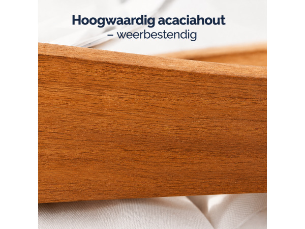 Serveerwagen van acaciahout met wielen – foto 5 – kavel bij XL Auctions