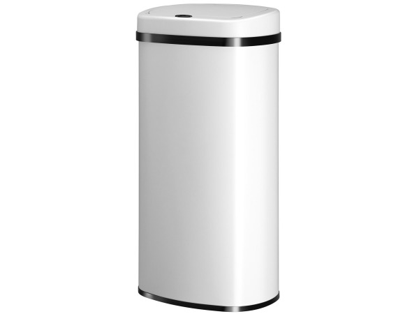 Prullenbak automatisch 70 ltr wit – kavel bij XL Auctions