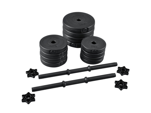 Halterset / Dumbells 20 kg - 2-delig - Zandgevuld – foto 13 – kavel bij XL Auctions