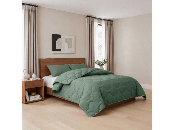 Sleeptime Dekbed Zonder Overtrek 240 x 200 cm Groen – foto 2 – kavel bij XL Auctions