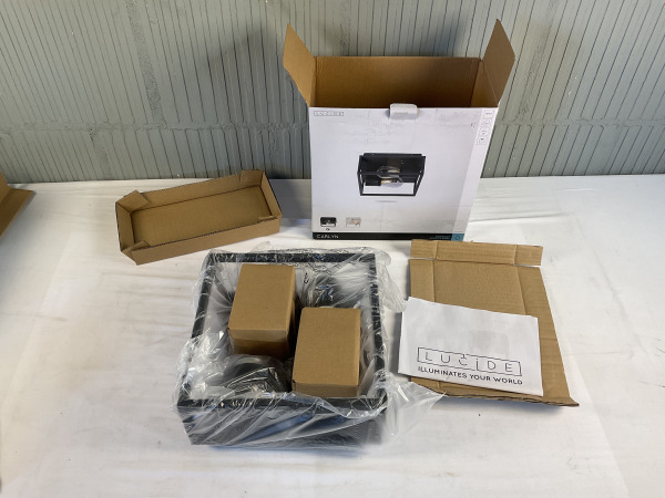 Lucide Carlyn Zwart Badkamer Wandlamp – foto 2 – kavel bij XL Auctions