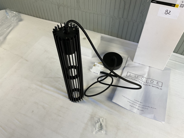 Lucide Lionel Enkele Hanglamp – foto 3 – kavel bij XL Auctions