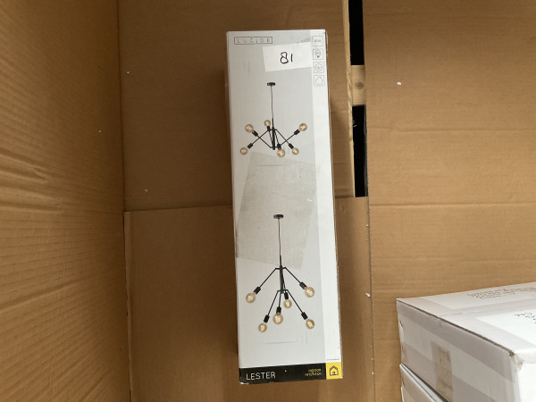 Lucide Lester Plafondlamp – foto 3 – kavel bij XL Auctions