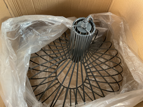 Lucide Manuela Hanglamp Zwart – foto 4 – kavel bij XL Auctions