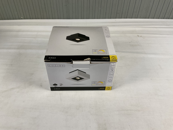 Lucide Xirax Zwart Plafondlamp – foto 2 – kavel bij XL Auctions