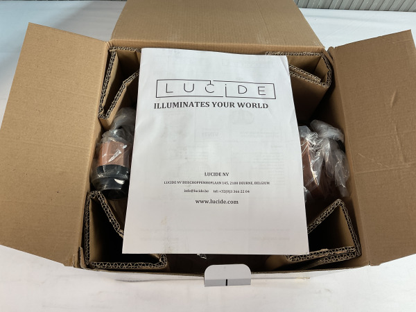 Lucide Vinti Hanglamp Koper – foto 3 – kavel bij XL Auctions