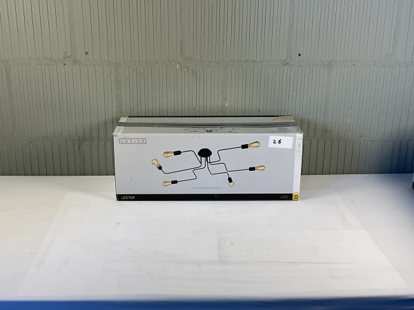 Lucide Lester Plafondlamp – foto 3 – kavel bij XL Auctions