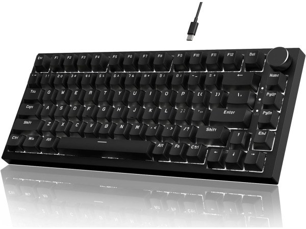 AK820 Mechanisch Toetsenbord - 75% kleiner - QWERTY