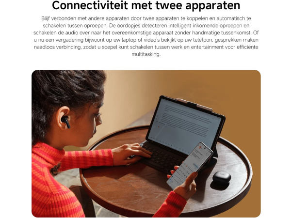 REDMI Buds 8 Lite - 42 dB ANC - 12,4 mm driver – foto 4 – kavel bij XL Auctions