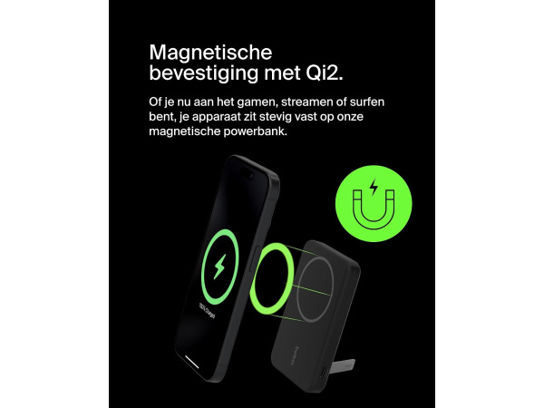 Belkin BoostCharge Pro draadloze 5000mAh-powerbank MagSafe – foto 5 – kavel bij XL Auctions