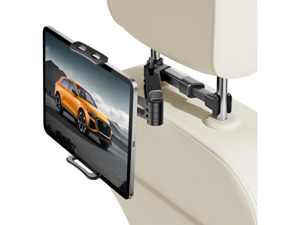 Tablet Houder Auto Hoofdsteun, 360° Draaibaar 4.7-13 Inch